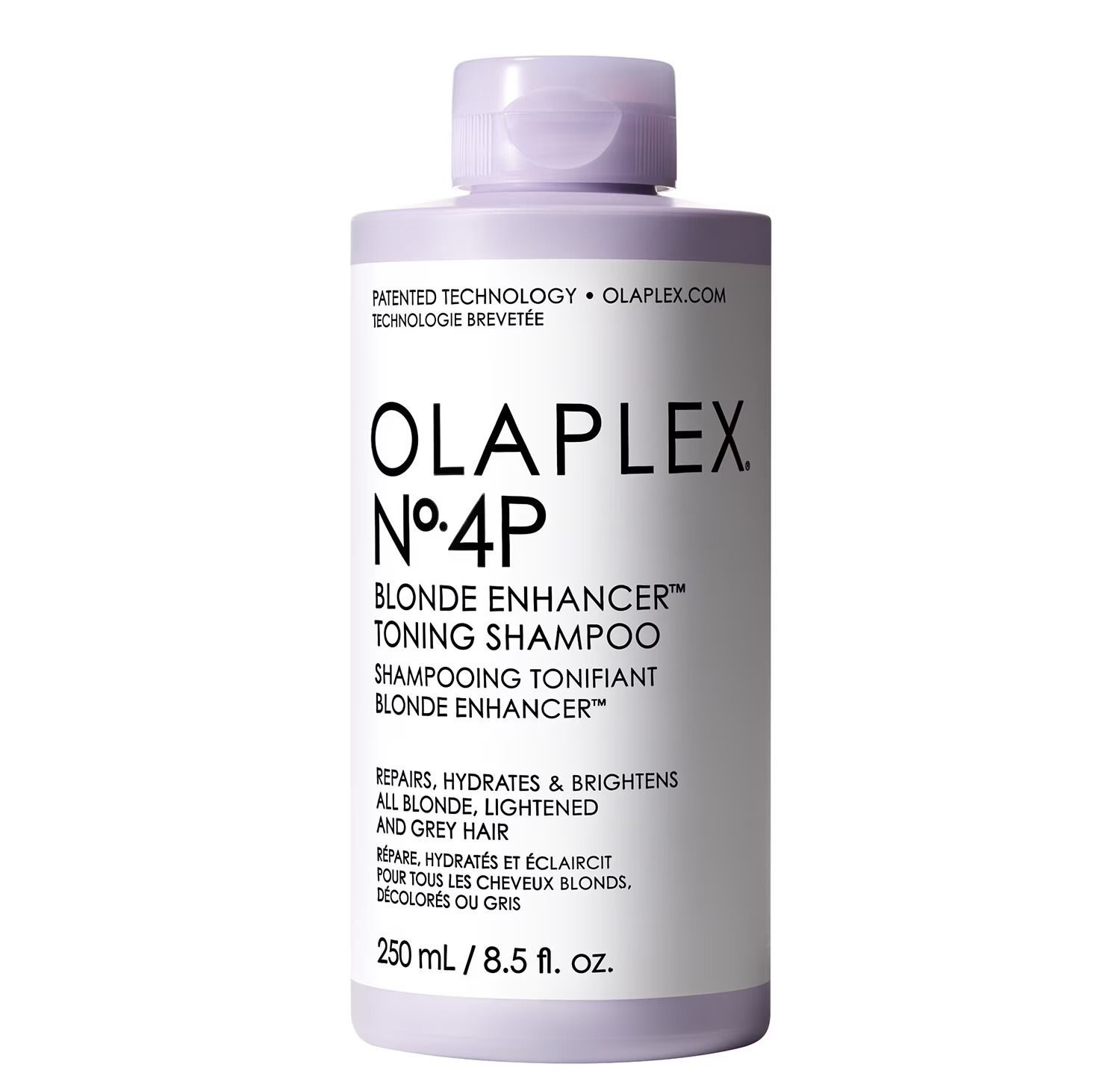 575417_swatch Olaplex N°4P Blonde Enhancing Toning – Shampoing – Image 1