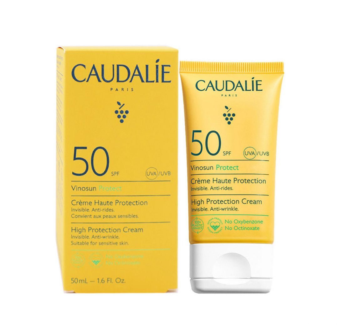 REEEEEEEEEEEEEEEEEEEE CAUDALIE Vinosun Protect Crème Solaire Haute Protection SPF50 50m – Image 1