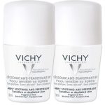 Vichy Déodorant Anti-Transpirant 48H Peau sensible ou épilée 2x50ml